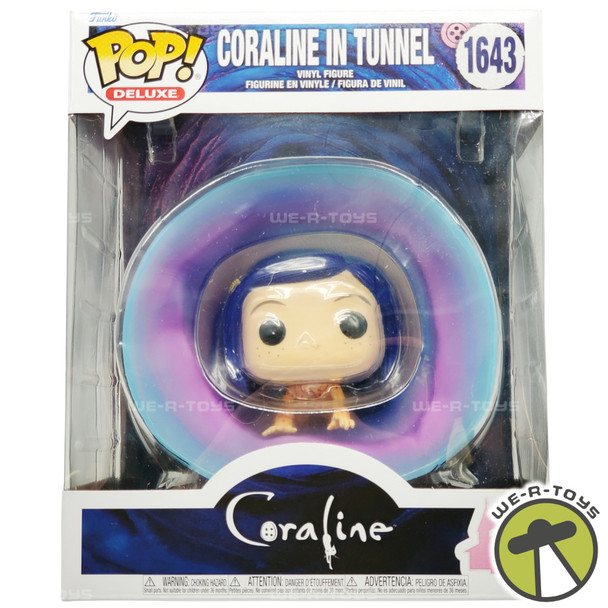 Funko Pop Deluxe 1643 Coraline in Tunnel Vinyl Figure 15th Anniversary USED
