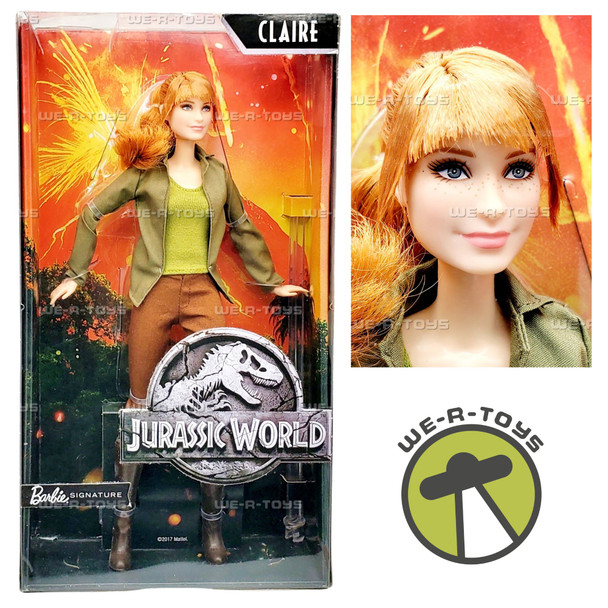 Barbie Jurassic World Claire Doll 2017 Mattel FJH58