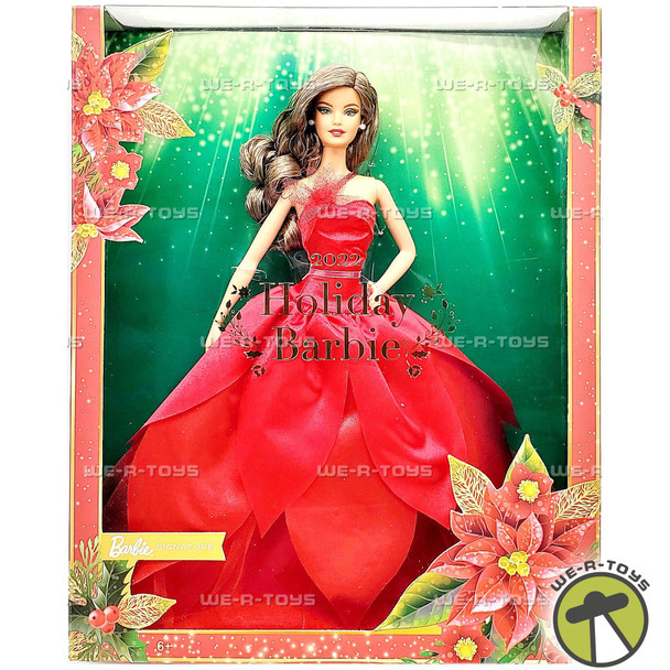 Barbie Signature 2022 Holiday Doll Mattel HBY08