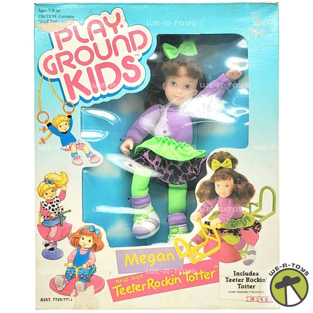 ERTL Megan and her Teeter Rockin' Totter Doll 1991 ERTL #07741 NRFB
