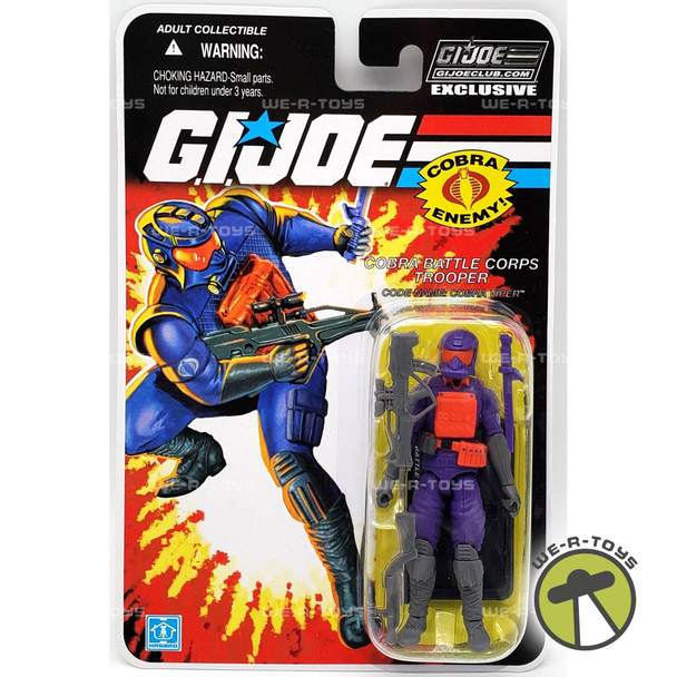 G.I. Joe Cobra Battle Corps Trooper Cobra Viper Figure 2016 Hasbro #63191 NRFP