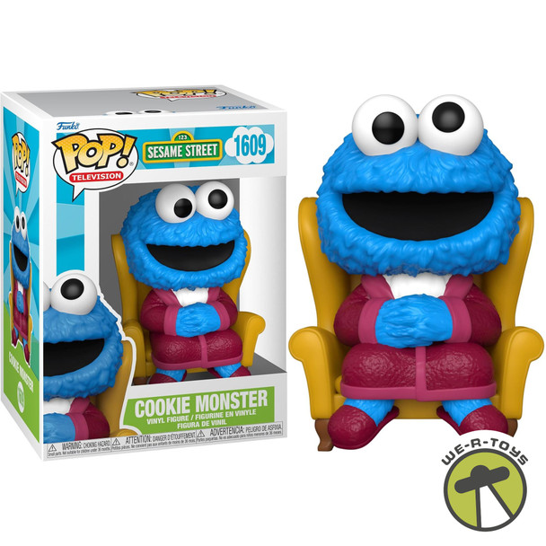 Funko Pop TV 1609 Sesame Street Cookie Monster Vinyl Figure