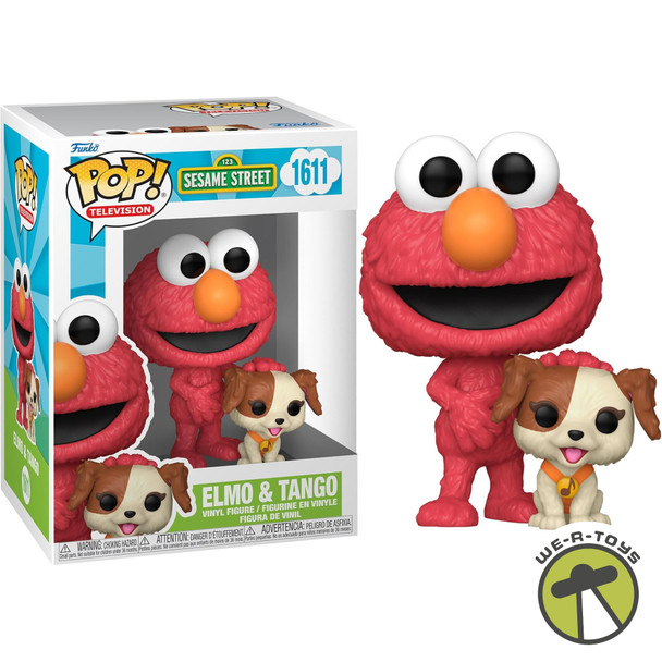 Funko Pop TV 1611 Sesame Street Elmo and Tango Vinyl Figure