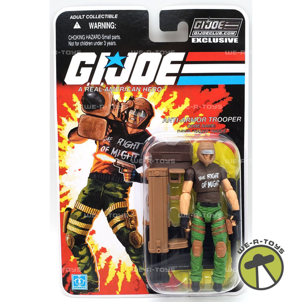 G.I. Joe Anti-Armor Trooper David "Salvo" Hasle Action Figure 2016 Hasbro NRFP