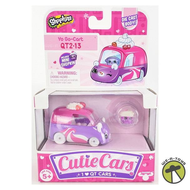Shopkins Yo Go-Cart Cutie Car Vehicle 2016 Moose Toys #56721 NRFB
