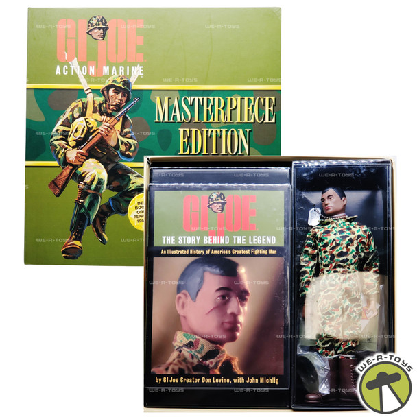 G.I. Joe Masterpiece Edition Action Marine Figure African American with Book NEW