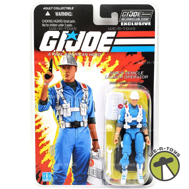 G.I. Joe Space Vehicle Launch Operator Hardtop Action Figure 2017 Hasbro NRFP