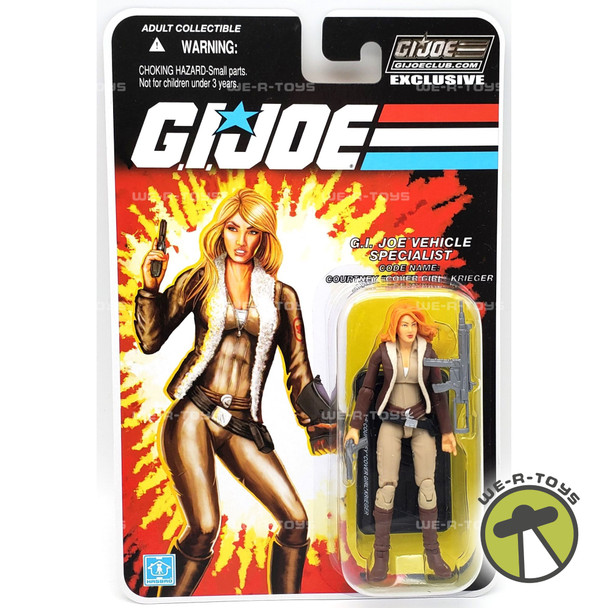 G.I. Joe Vehicle Specialist Courtney Krieger Exclusive Action Figure Hasbro NRFP
