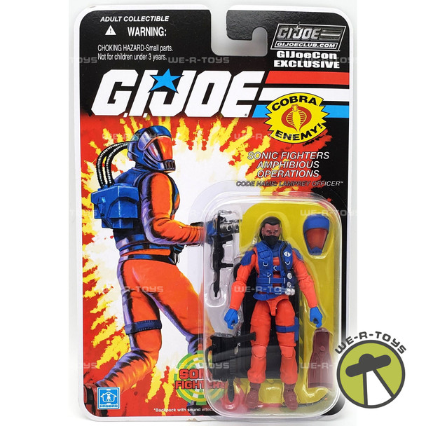 G.I. Joe Convention Exclusive Lamprey Officer Action Figure 2018 Hasbro NRFP