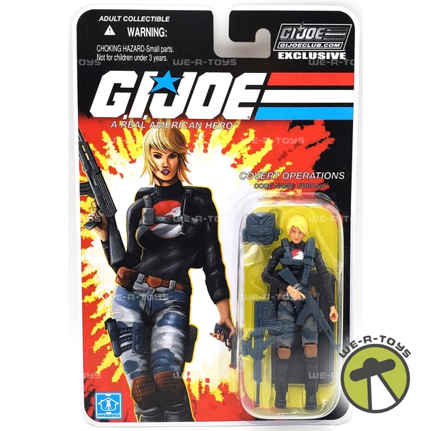 G.I. Joe A Real American Hero Vorona Exclusive Action Figure 2017 Hasbro NRFP
