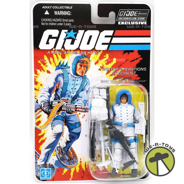 G.I. Joe A Real American Hero Mark "Sub-Zero" Habershaw Figure 2017 Hasbro NRFP