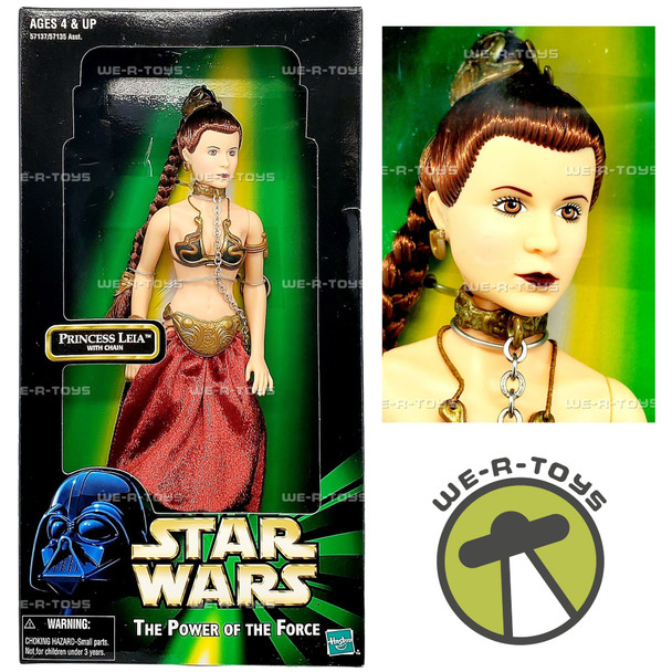 Star Wars Power of The Force Figure Enslaved Leia Figure 1999 Hasbro 57137