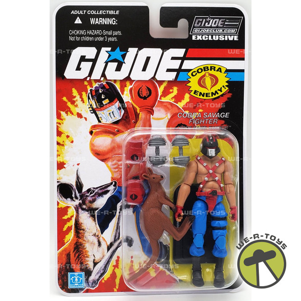 G.I. Joe Cobra Savage Fighter Kangor Exclusive Action Figure 2018 Hasbro NRFP
