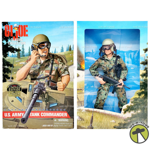 G.I. Joe U.S. Army Tank Commander Action Figure 1997 Hasbro 81346