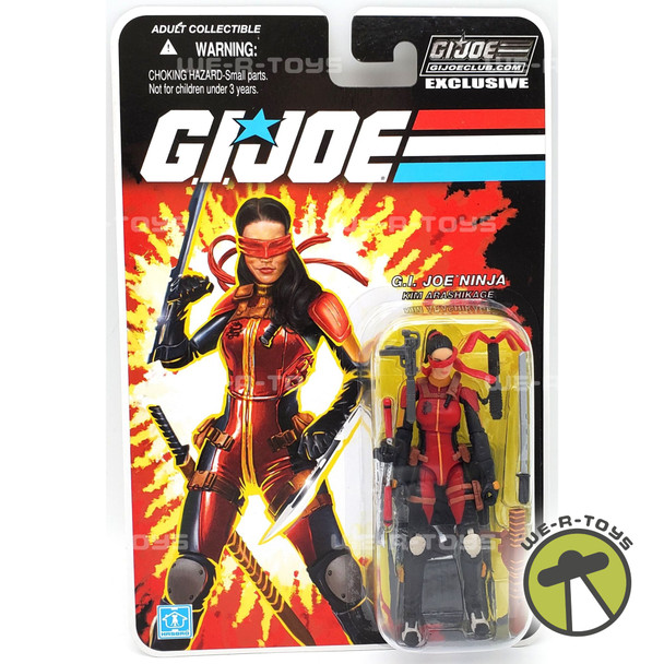 G.I. Joe Ninja Kim Arashikage Exclusive Action Figure 2012 Hasbro NRFP