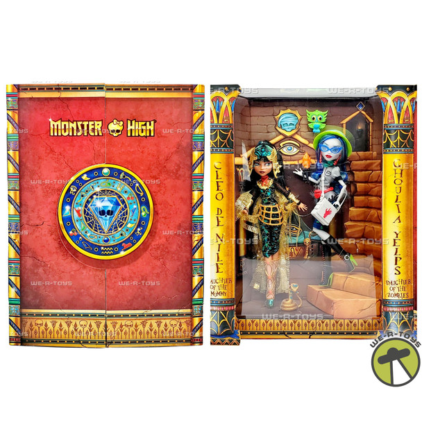 Monster High Cleo de Nile and Ghoulia Yelps Dolls 2 Pack 2017 Mattel FCL36