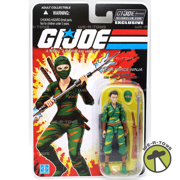 G.I. Joe ARAH Kim Arashikage Tiger Force Ninja Action Figure 2018 Hasbro NRFP