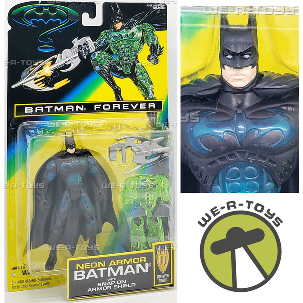 DC Batman Forever Neon Armor Batman Action Figure 1995 Kenner 64188