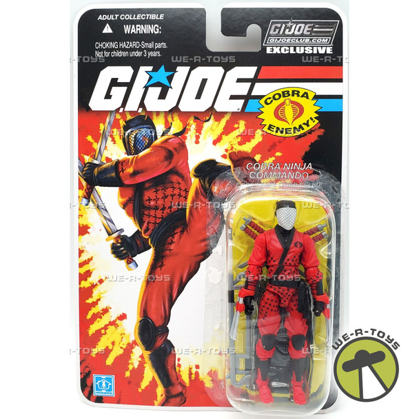 G.I. Joe Cobra Ninja Commando Cobra Slice Action Figure 2014 Hasbro New