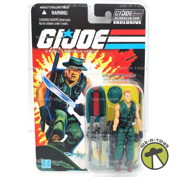 GI Joe ARAH Swamp Fighter Muskrat Exclusive Action Figure 2014 Hasbro New