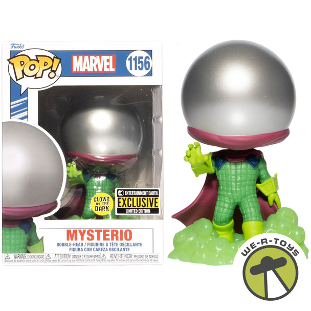Funko Pop Marvel 1156 Mysterio 616 Glow in the Dark Vinyl Figure EE Exclusive