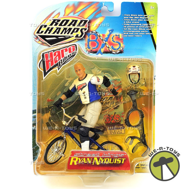 Road Champs BXS Haro Bikes Street Kings Ryan Nyquist Figure JAKKS Pacific NRFP