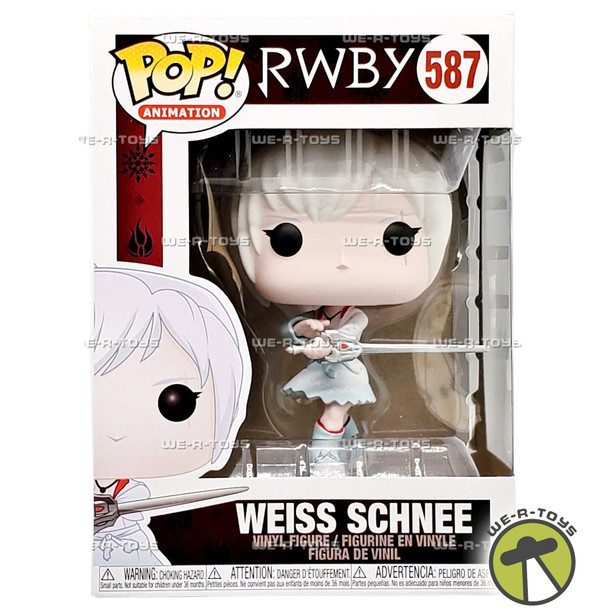 Funko POP Animation RWBY Weiss Schnee 587 Vinyl Figure NEW