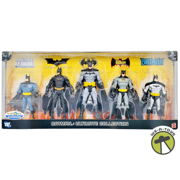 DC Batman Ultimate Collection Exclusive Action Figures 5-Pack Mattel K6383 NRFB