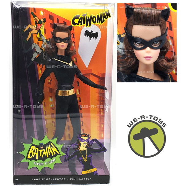 Barbie Collector Classic Catwoman Doll Pink Label 2012 Mattel Y0304 NRFB