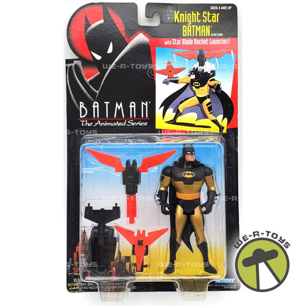 DC Batman: The Animated Series Knight Star Batman Action Figure 1993 Kenner NRFP