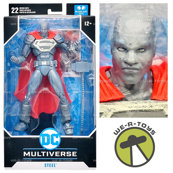 DC Multiverse Reign of The Supermen Steel Action Figure 2023 McFarlane 15286