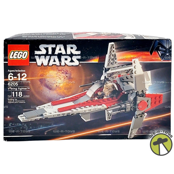 Star Wars V-Wing Fighter Building Set 2006 LEGO 6205