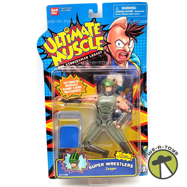 Ultimate Muscle the Kinnikuman Legacy Super Wrestlers Jeager Figure Bandai NRFP