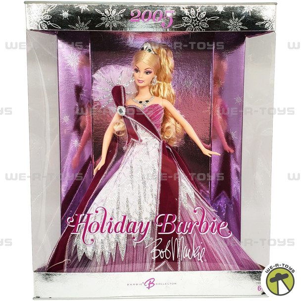 2005 Holiday Barbie Doll by Bob Mackie Mattel G8058
