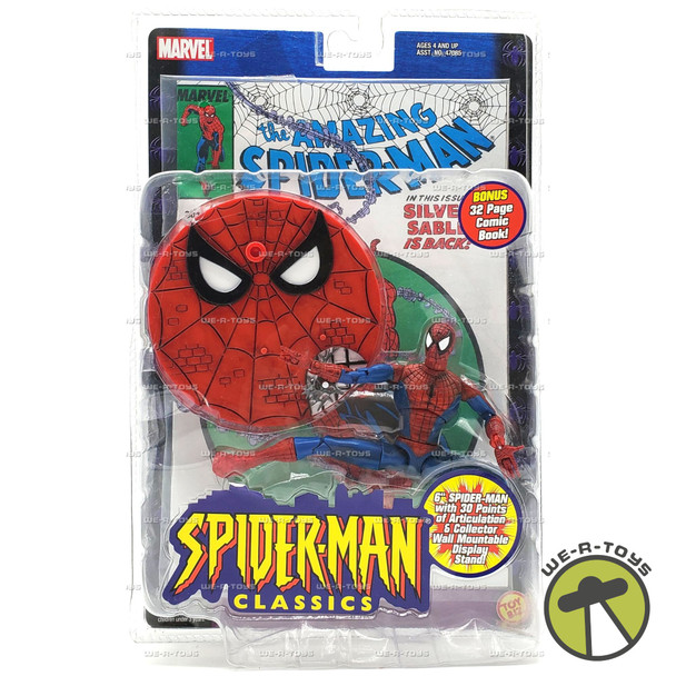 Marvel Spider-Man Classics 6" Action Figure 2000 Toy Biz #47086
