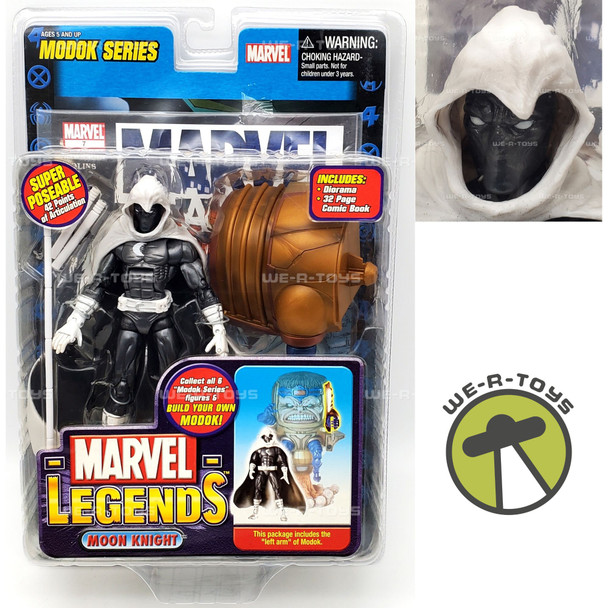 Marvel Legends Moon Knight Action Figure Modok Series 2006 Toy Biz #71188 NRFP