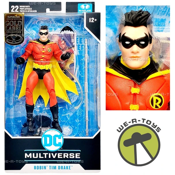 DC Multiverse Robin Tim Drake Red Suit Variant 2022 McFarlane Toys 15339