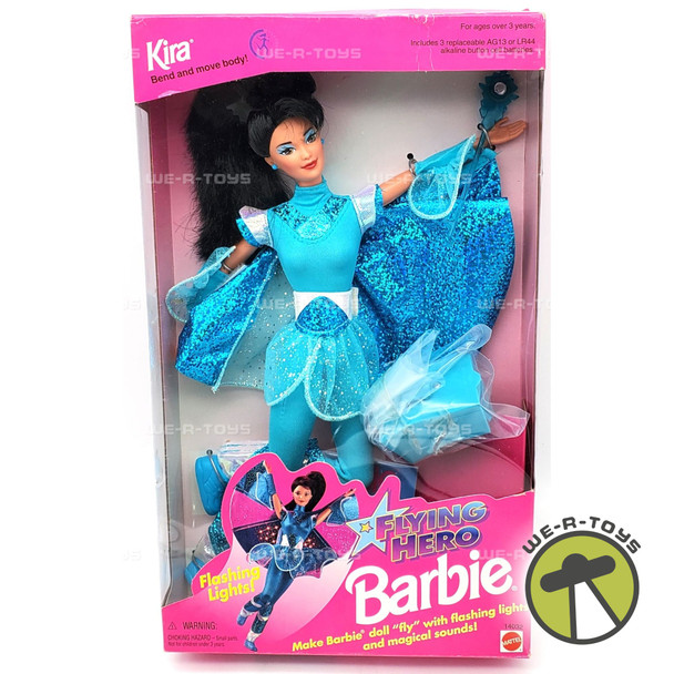 Barbie Flying Hero Kira Doll with Bend and Move Body 1995 Mattel #14032 NRFB