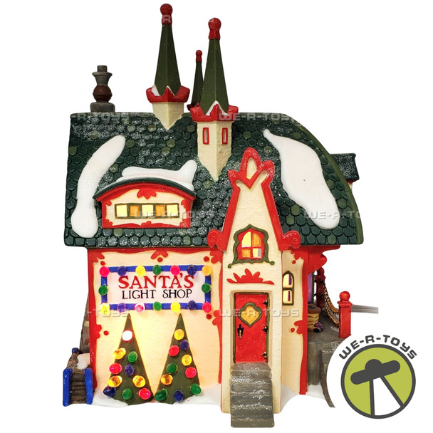 Department 56 North Pole Series Santa's Light Shop 56397