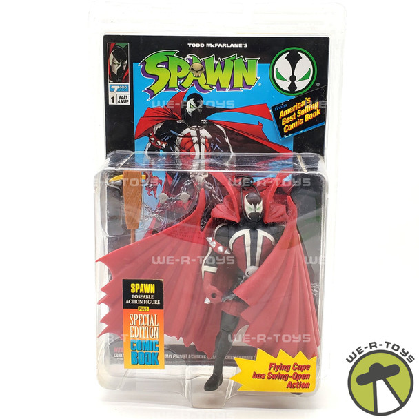 Spawn Action Figure with Special Edition Comic Book 1994 Todd Toys #10101 NEW