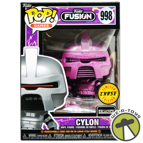 Funko Pop Games 998 Fusion Battlestar Galactica Cylon Chase Vinyl Figure NEW