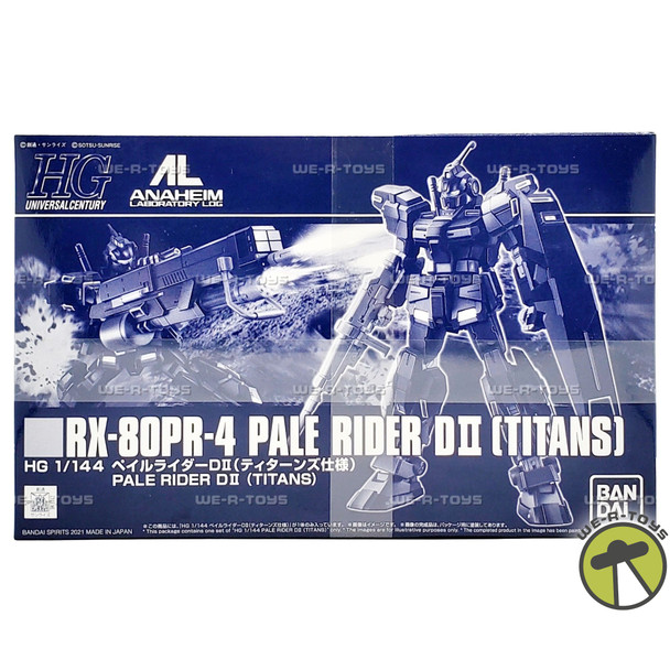 HG 1/144 RX-80PR-4 Pail Rider DII Tintans Specifications Bandai 5061936