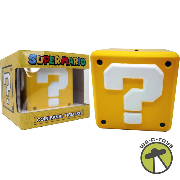 Super Mario Question Mark Block Ceramic Bank Pyramid America