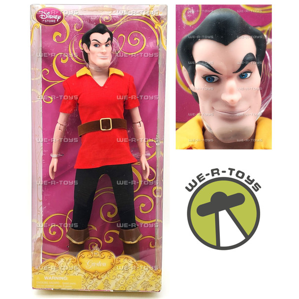 Disney Beauty and the Beast Classic Collection Gaston Doll NRFB