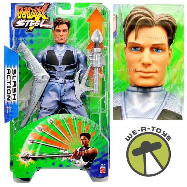 Max Steel Slash Action Figure N-Tek 2003 Mattel B0757