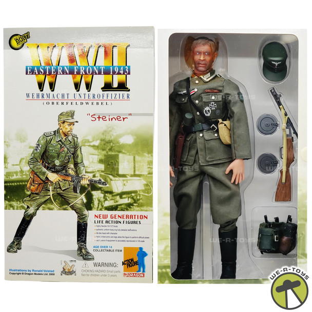 Dragon WWII Eastern Front 1943 Steiner 12" Action Figure No. 70051 NRFB