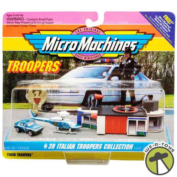 Micro Machines Troopers #39 Italian Troopers Collection 1993 Galoob 75030 NEW