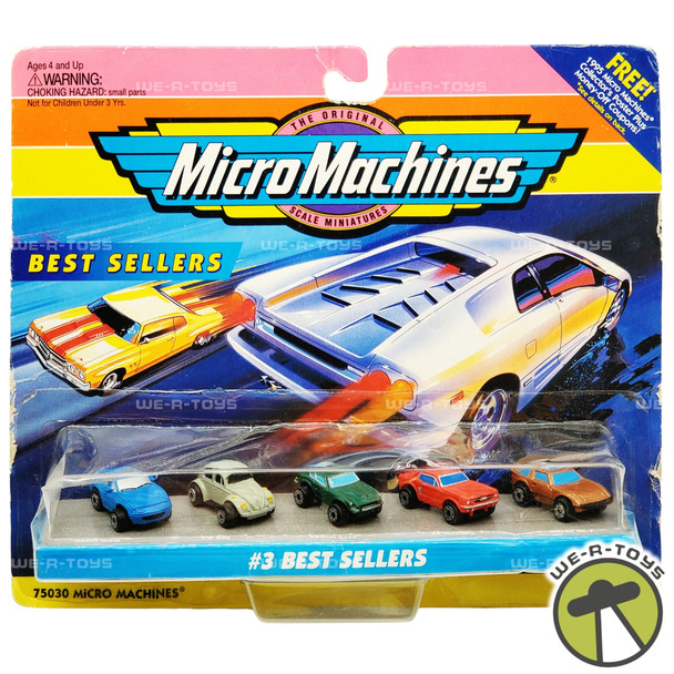 Micro Machines #3 Best Sellers Collection 1995 Galoob 75030 NEW