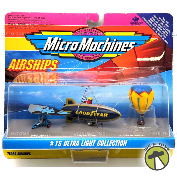 Micro Machines Airships #15 Ultra Light Collection 1993 Galoob No. 75030 NRFP