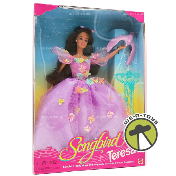 Songbird Teresa Barbie Doll and Singing Songbird 1995 Mattel #14484